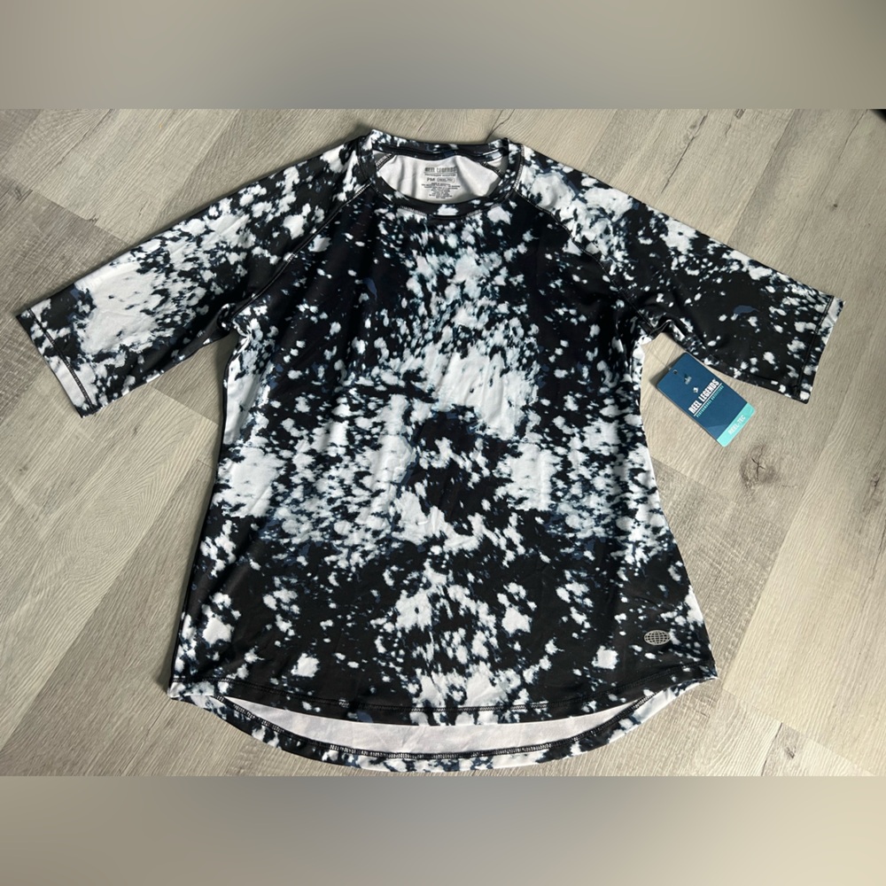 Reel Legends Black and White Performance Shirt